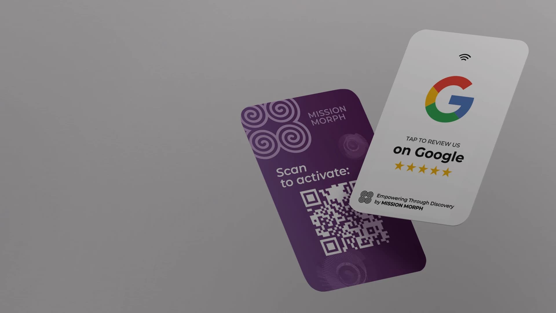 Google NFC Reviews Card